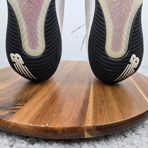 New Balance Mens 9.5D Fuel Cell 996v6 White Black Red Pickle Ball Tennis Shoe - Picture 10 of 12